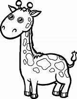 Coloring Pages Cartoon Zoo Giraffe Animals Drawing Wecoloringpage Printable Kids Color Getdrawings Sheets Sketches Getcolorings Colorings Print sketch template