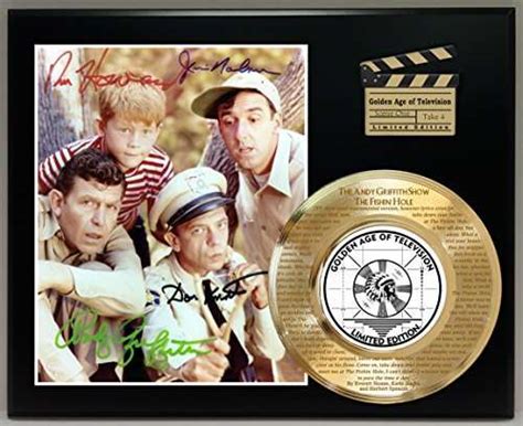 andy griffith show limited edition signature  laser etched theme