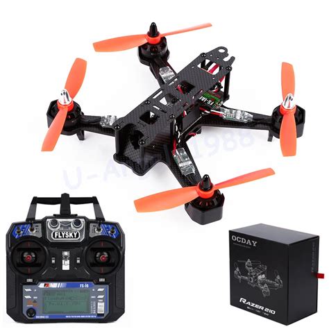 set ocday razer  size full carbon fiber fpv racing drone quadcopter  flysky fs  rtf