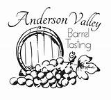 Barrel Wine Clipart Clip Valley Anderson Tasting First Logo Template Ever Barrels Weekend Wines Library Web Cliparts sketch template