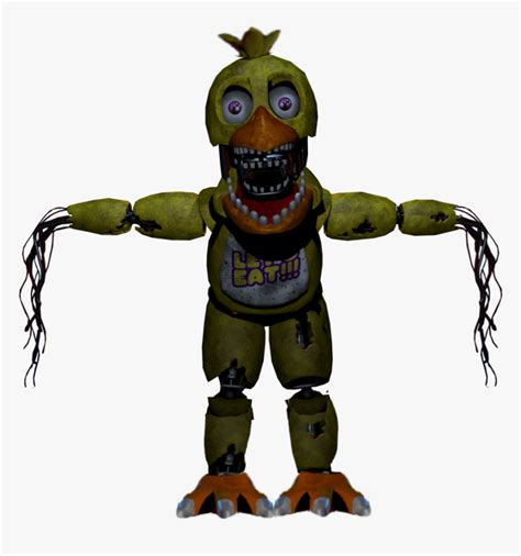 withered chica png download fnaf 2 withered chica full body