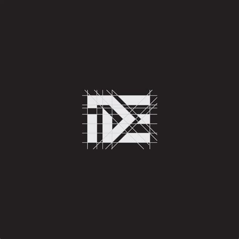 ide logo design grid monogram logo design architecture logo logo design