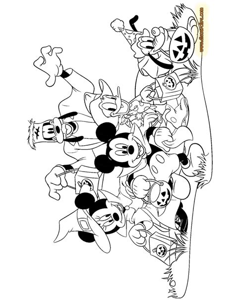 halloween coloring pages disney characters gif colorist
