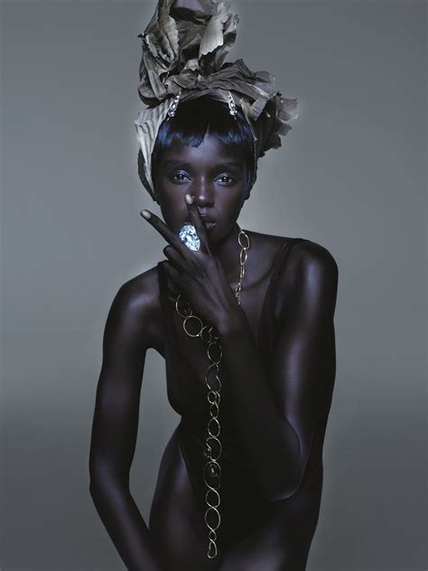duckie thot in vogue uk april 2019 by nick knight