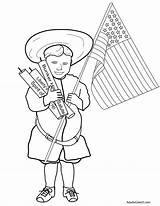 Coloring Pages July Fourth 20th Jumbo Firecrackers Century Early Partying Lad Prefer Patriotic Maybe Want Some 1776 sketch template
