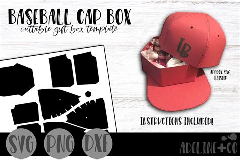 printable baseball hat template printable  printable