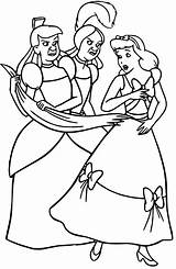 Cinderella Anastasia Drizella Coloring Pages Tremaine Lucifer Lady Wecoloringpage Charming Prince sketch template