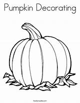 Pumpkin Coloring Decorating Built California Usa sketch template