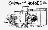 Hobbes Calvin Coloring Pages Random Adults Washing Fanpop Kids Wallpaper Print Popular Coloringhome sketch template