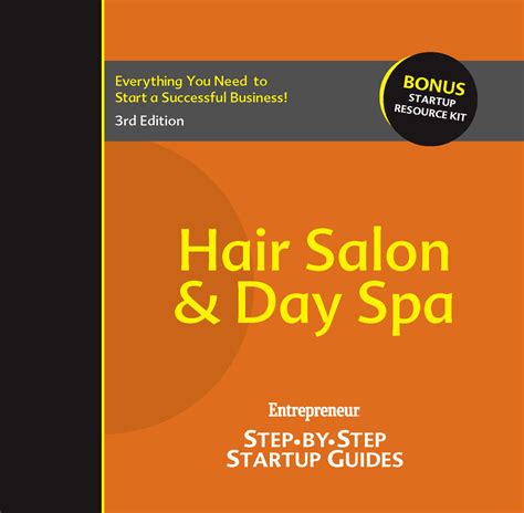 hair salon  day spa   staff  entrepreneur media book read