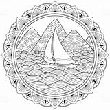 Sail Zentangle Dessins sketch template