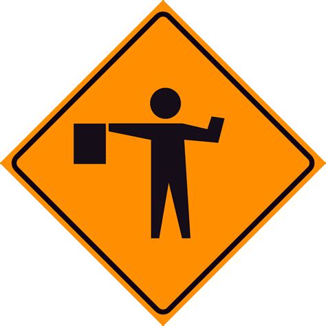 men  work road sign clipart