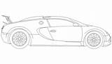 Bugatti Veyron Undibujo Voiture sketch template