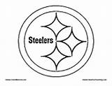 Steelers Coloring Pittsburgh Pages Logo Football Helmet Nfl Drawing Printable Color Sports Teams Fun Getcolorings Getdrawings Comments Kids Log Team sketch template