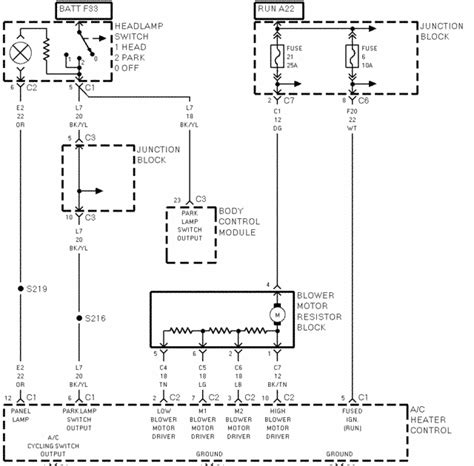 blower motor wiring diagram wiring diagram creator