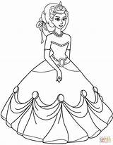 Princesas Princesses Supercoloring Colorear24 Albanysinsanity sketch template