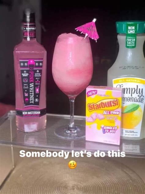 pink whitney drink cocktails leonarda neuman