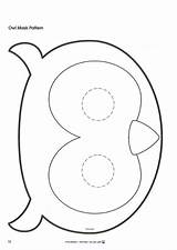 Owl Mask Coruja Máscara Template Para Pixels Animais Máscaras Moldes Escolha Pasta Pattern Colorir Fc2 Web sketch template