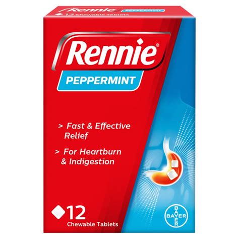 rennie peppermint  tablets bestway wholesale