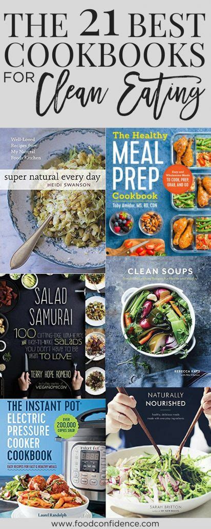 cookbooks  clean eating food confidence