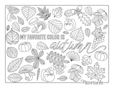 coloring pages autumn season home design ideas