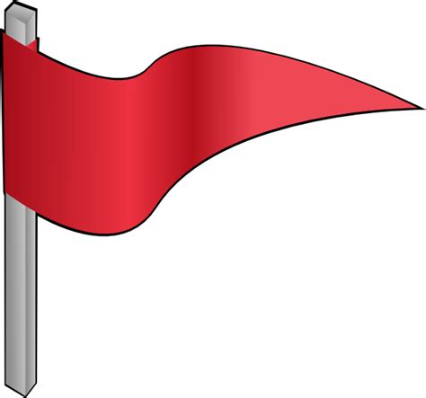 red flag gif clipart