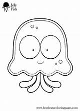 Coloring Jellyfish Pages Inchworm Icon Spongebob Getcolorings Library Xcolorings sketch template