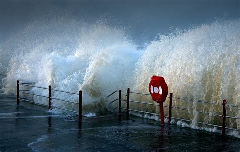 high tide batters coast  uk flickr blog