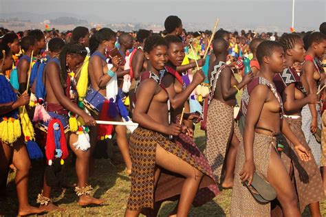 swaziland reed dance no costumes