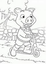 Jakers Coloring Winks Piggley Pages Kids Fun Info Book Votes sketch template