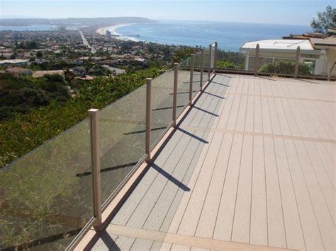 100s Of Deck Railing Ideas And Designs Glass Railing Deck Shade
