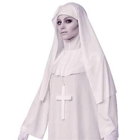 white nun costume adult standard