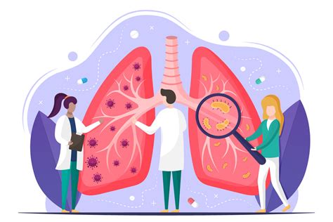 lung disease vector flat illustration covid graphicsurfcom