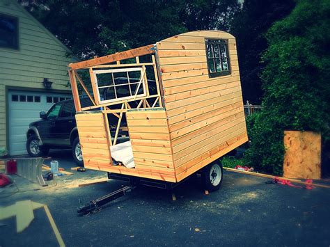 diy tiny camper tiny camper diy building miniature house shed