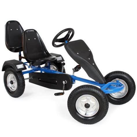tectake  kart gokart  kart pedal  seater outdoor toy racing fun