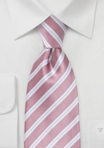 soft rose petal pink striped tie cheap necktiescom