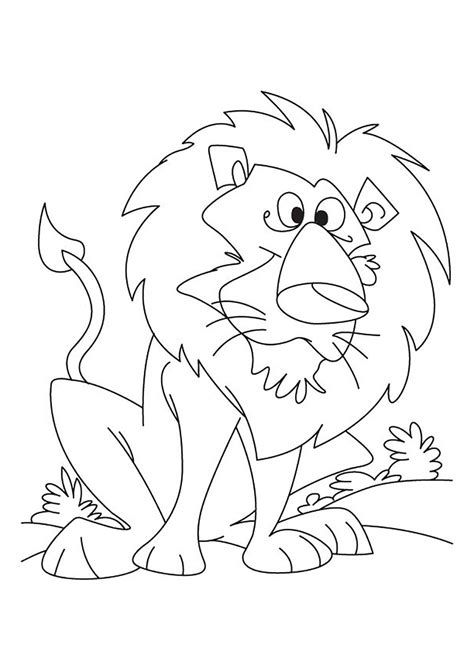 coloring pictures  lion