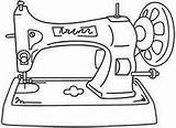 Sewing Machine Vintage Drawing Coloring Pages Old Embroidery Machines Color Line Colouring Getcolorings Antique Drawings Sew Getdrawings Stitchery Trace Stitching sketch template