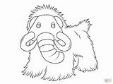 Webkinz Mammoth Mamut Kolorowanki Coloringbay sketch template