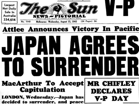 Today In History August 14 Japan Surrendered Ending Wwii Nt News