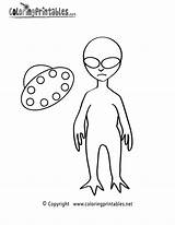 Space Coloring Alien Pages Science Printable Thank Please Coloringprintables Popular sketch template