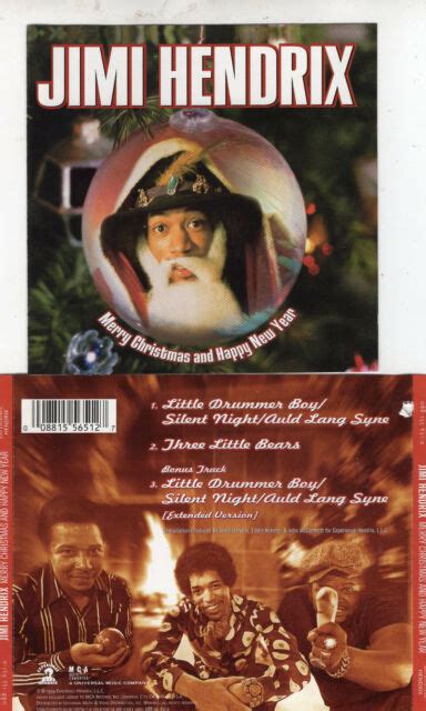 jimi hendrix merry christmas and happy new year epcd 1999 3 tracks