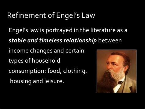 engels law