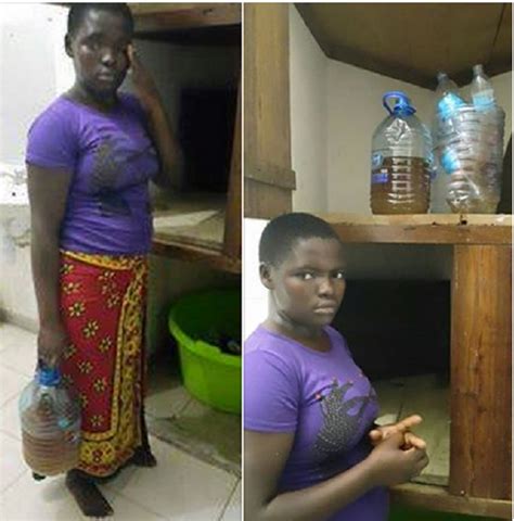 photos of kenyan housegirl caught using her urine to cook employer s