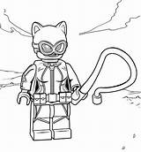 Coloring Catwoman Pages Lego Fascinating Eight Kids sketch template