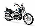Softail Fxstc Custom Davidson Harley 2009 sketch template