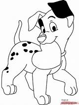 Coloring Disneyclips Dalmatians Fieltro 1098 Minnie sketch template