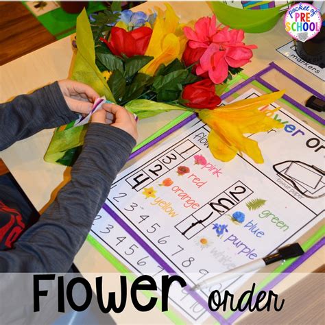 garden  flower shop dramatic play pocket  preschool
