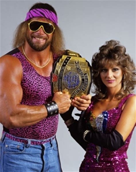 randy savage and his first wife elizabeth wrestling wwe wwf superstars professional wrestling