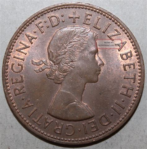 british large penny coin  km  elizabeth ii united kingdom britain uk